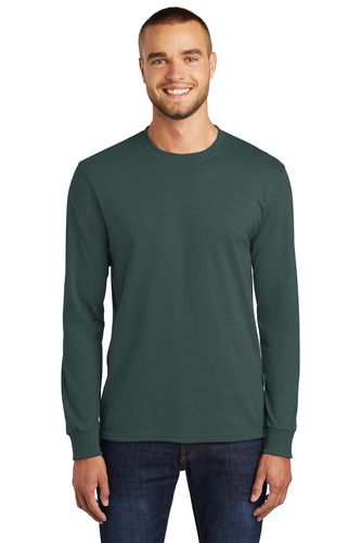MEN'S BIG & TALL Port & Co Long Sleeve Core Blend Tee - PC55LST Front image thumbnail