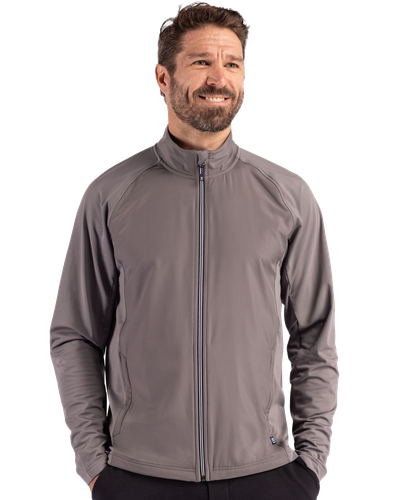 MEN'S BIG & TALL Cutter & Buck Adapt Eco Knit Hybrid Recycled Jacket - BCC00032 image thumbnail