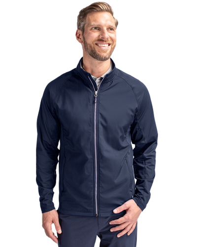 MEN'S BIG & TALL Cutter & Buck Adapt Eco Knit Hybrid Recycled Jacket - BCC00032 image thumbnail