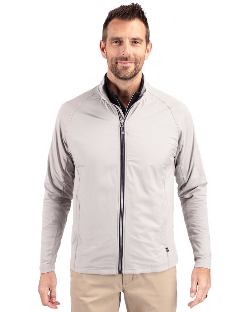 MEN'S BIG & TALL Cutter & Buck Adapt Eco Knit Hybrid Recycled Jacket - BCC00032 primary image
