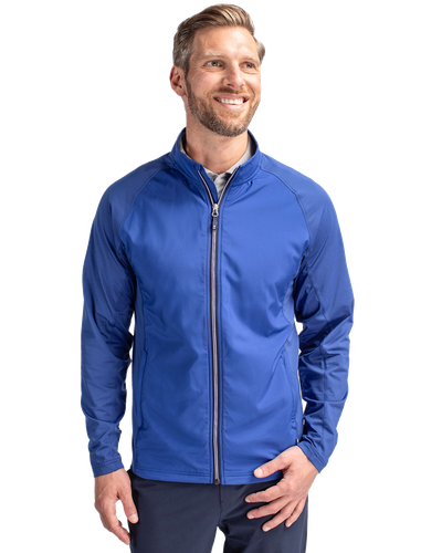 MEN'S BIG & TALL Cutter & Buck Adapt Eco Knit Hybrid Recycled Jacket - BCC00032 image thumbnail