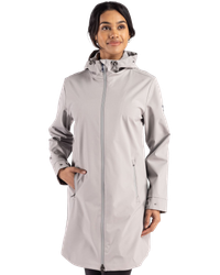 Image of LADIES Cutter & Buck Camano Everyday Stretch Recycled Water Resistant Jacket - LCO00077