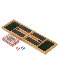 Image of Wood Cribbage Game Gift Set - CRIB01