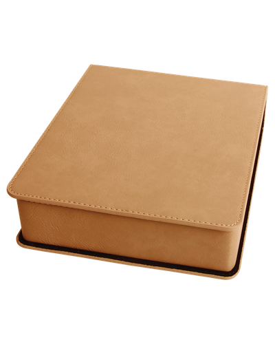 Light Brown Leatherette 3-Piece Wine Tool Gift Set - WTL31 image thumbnail