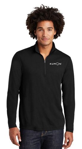 Tri-Blend Wicking 1/4 Zip Pullover image thumbnail
