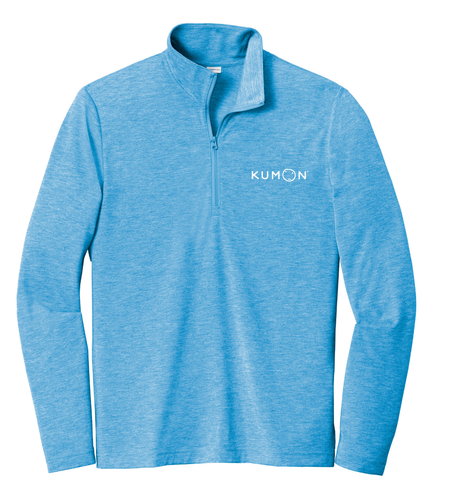 Tri-Blend Wicking 1/4 Zip Pullover image thumbnail
