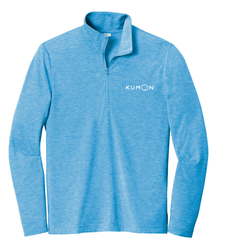 Image of Tri-Blend Wicking 1/4 Zip Pullover