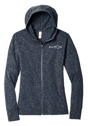 Image of Ladies Lightweight Full Zip Hoodie