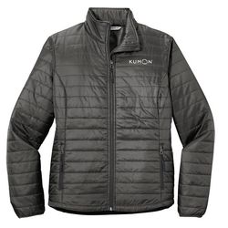 Image of Ladies Packable Puffy Jacket