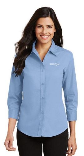 Ladies 3/4 Sleeve Dress Shirt image thumbnail