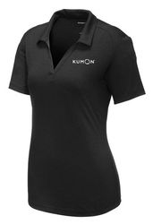 Image of Ladies Tri-Blend Wicking Polo