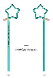 Image of Star-Shaped Star Student Pencil