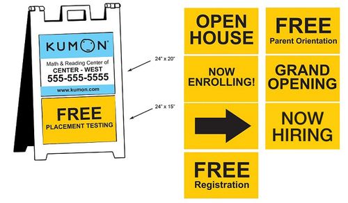 A-Frame Sign Kit image thumbnail