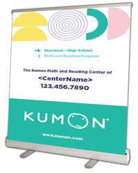 Image of Table Top Retractable Display -New design!