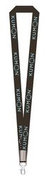 Image of 3/4 " Flat Polyester Lanyard