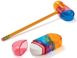 Image of Twister 2-in-1 Pencil Sharpener with Eraser