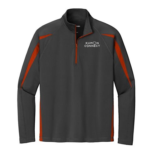 Kumon Connect Colorblock Quarter Zip Pullover image thumbnail