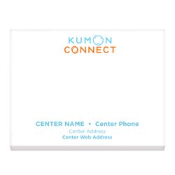 Image of Kumon Connect 4x3 Post It Notes 