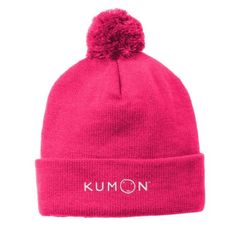 Image of Solid Pom Pom Beanie 