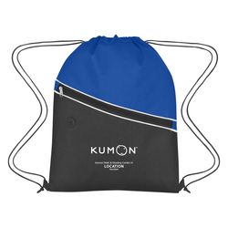 Image of Non-Woven Two-Tone Sport Bag