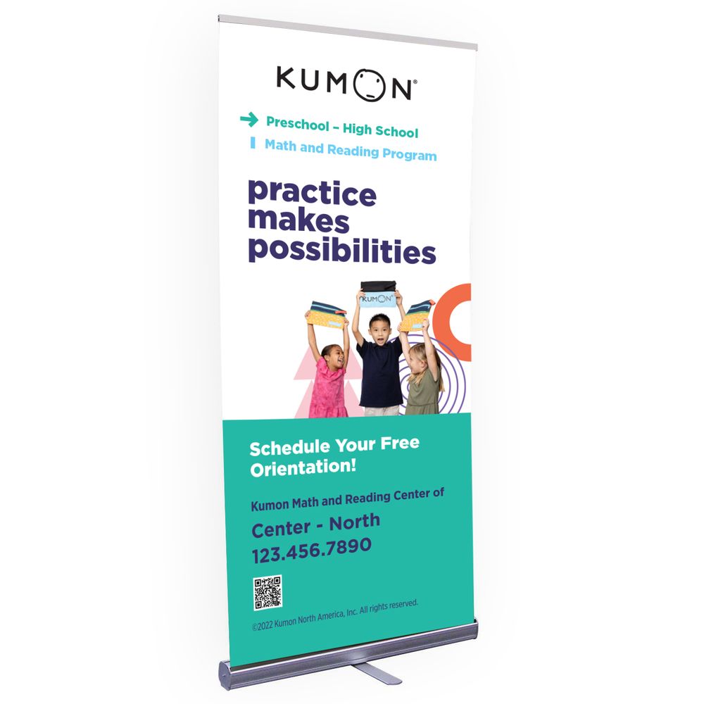 33.5" Economy Plus Retractor Replacement Banner primary image