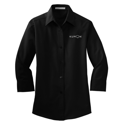 Ladies 3/4 Sleeve Dress Shirt image thumbnail