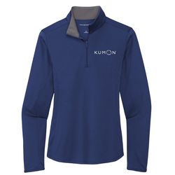 Image of Ladies Silk Touch 1/4 Zip