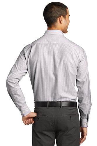 Port Authority SuperPro Oxford Stripe Shirt. W657 image thumbnail Port Authority SuperPro Oxford Stripe Shirt. W657 image thumbnail