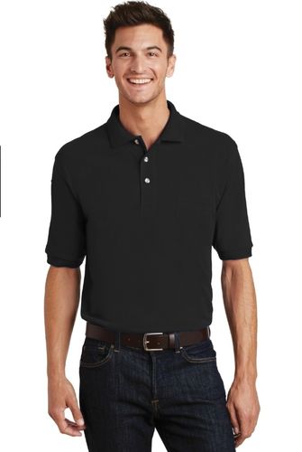 Port Authority Heavyweight Cotton Pique Polo with Pocket. K420P image thumbnail Port Authority Heavyweight Cotton Pique Polo with Pocket. K420P image thumbnail