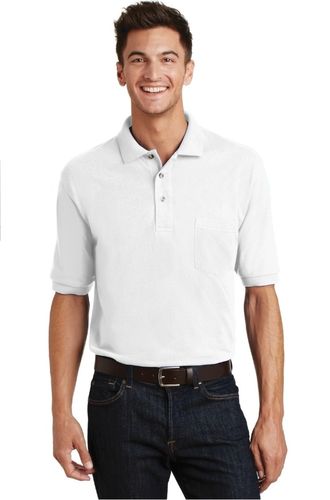 Port Authority Heavyweight Cotton Pique Polo with Pocket. K420P image thumbnail Port Authority Heavyweight Cotton Pique Polo with Pocket. K420P image thumbnail