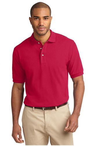 Port Authority Heavyweight Cotton Pique Polo. K420 image thumbnail