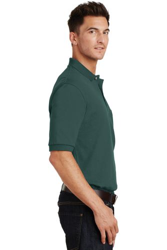 Port Authority Heavyweight Cotton Pique Polo with Pocket. K420P image thumbnail Port Authority Heavyweight Cotton Pique Polo with Pocket. K420P image thumbnail