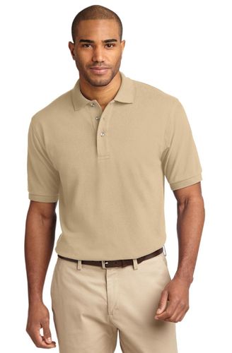 Port Authority Heavyweight Cotton Pique Polo. K420 image thumbnail