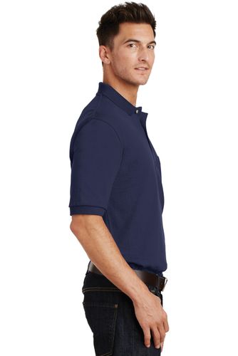 Port Authority Heavyweight Cotton Pique Polo with Pocket. K420P image thumbnail Port Authority Heavyweight Cotton Pique Polo with Pocket. K420P image thumbnail