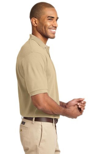 Port Authority Heavyweight Cotton Pique Polo. K420 image thumbnail