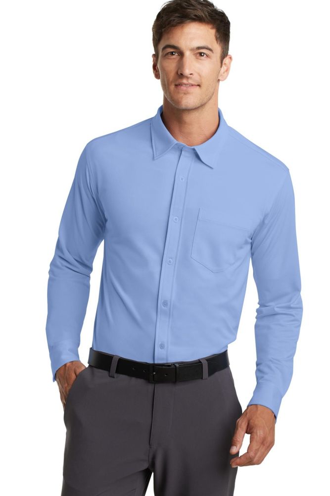 Port Authority Dimension Knit Dress Shirt. K570 primary image