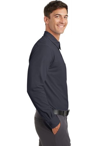 Port Authority Dimension Knit Dress Shirt. K570 image thumbnail
