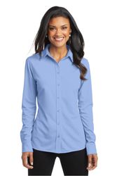 Image of Port Authority Ladies Dimension Knit Dress Shirt. L570