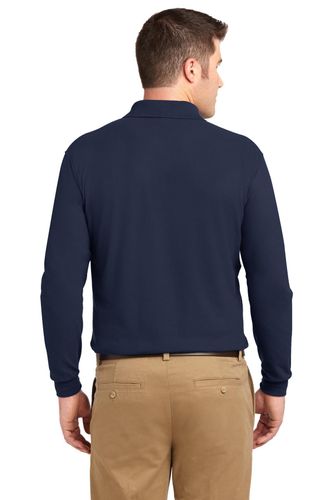 Port Authority Silk Touch Long Sleeve Polo. K500LS image thumbnail