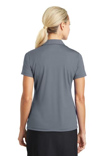 Nike Ladies Dri-FIT Vertical Mesh Polo. 637165 image thumbnail