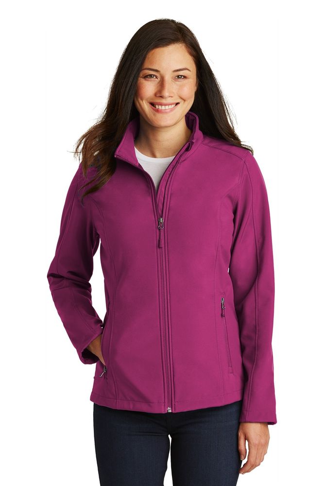 Port Authority Ladies Core Soft Shell Jacket. L317 primary image