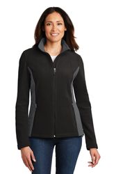 Image of Port Authority Ladies Colorblock Value Fleece Jacket. L216