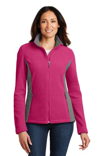 Port Authority Ladies Colorblock Value Fleece Jacket. L216 image thumbnail