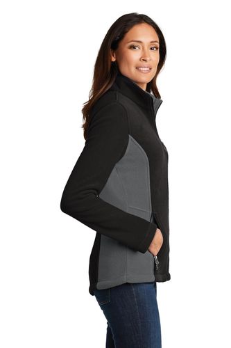 Port Authority Ladies Colorblock Value Fleece Jacket. L216 image thumbnail
