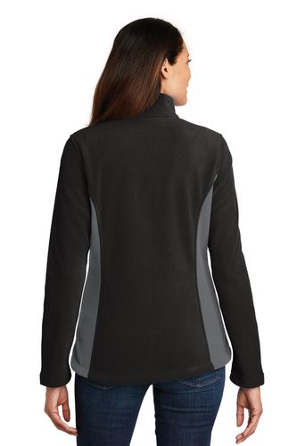 Port Authority Ladies Colorblock Value Fleece Jacket. L216 image thumbnail