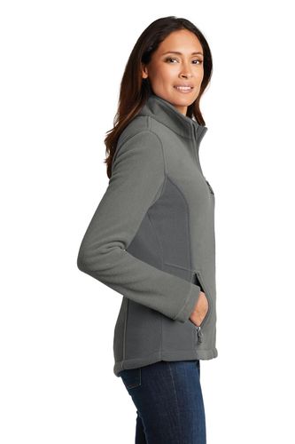 Port Authority Ladies Colorblock Value Fleece Jacket. L216 image thumbnail