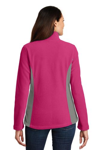 Port Authority Ladies Colorblock Value Fleece Jacket. L216 image thumbnail