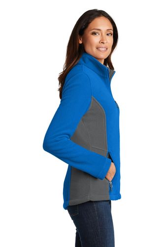 Port Authority Ladies Colorblock Value Fleece Jacket. L216 image thumbnail