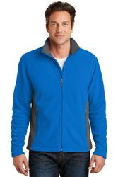 Image of Port Authority Colorblock Value Fleece Jacket. F216