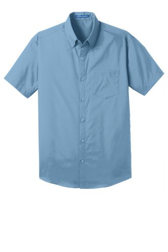 Port Authority Short Sleeve Carefree Poplin Shirt. W101 image thumbnail
